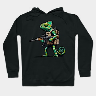 Tactical Cameleon Mastery Tee: Where Style Meets Stealth Hoodie